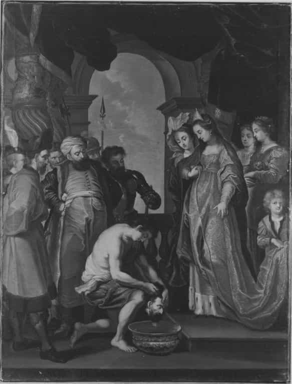 Tomyris with the Head of Cyrus (after Paulus Pontius) by Peter Paul Rubens
