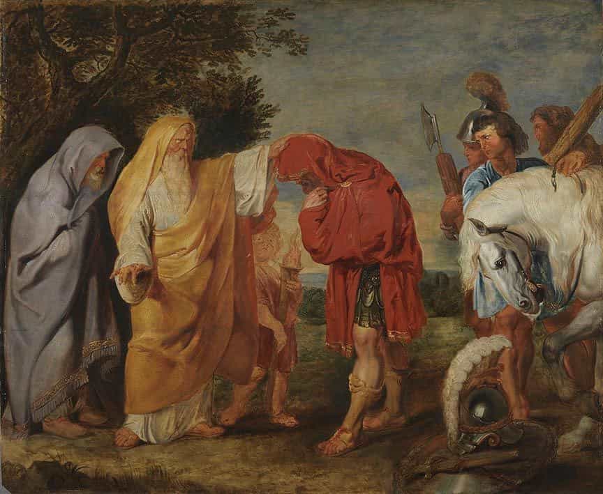 The Consecration of Decius Mus by Peter Paul Rubens