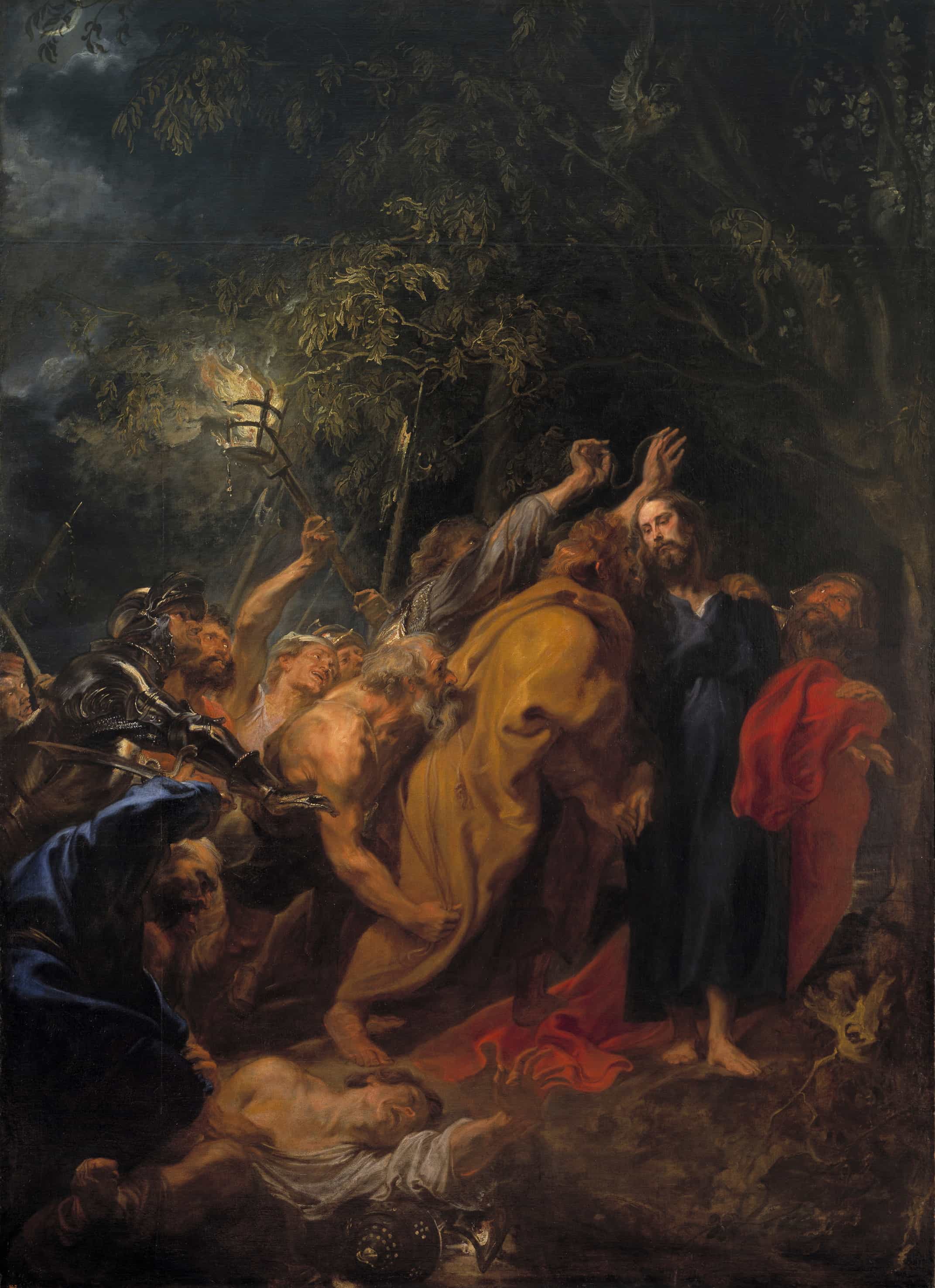 The Arrest of Christ and the Kiss of Judas by Anthony van Dyck