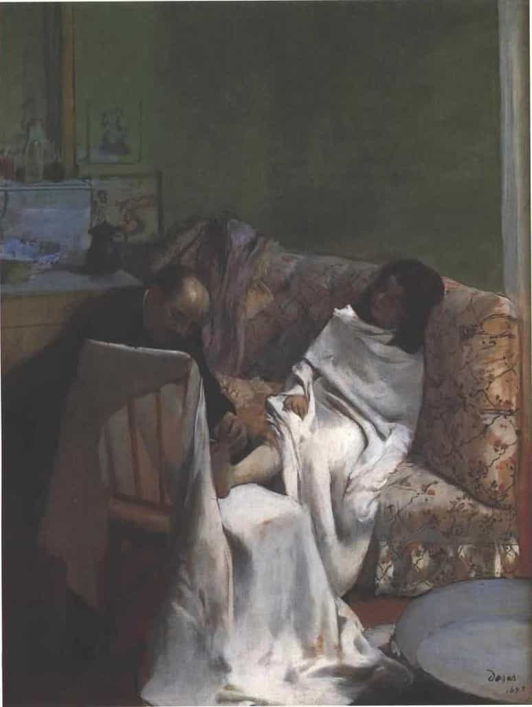Pedicure by Edgar Degas