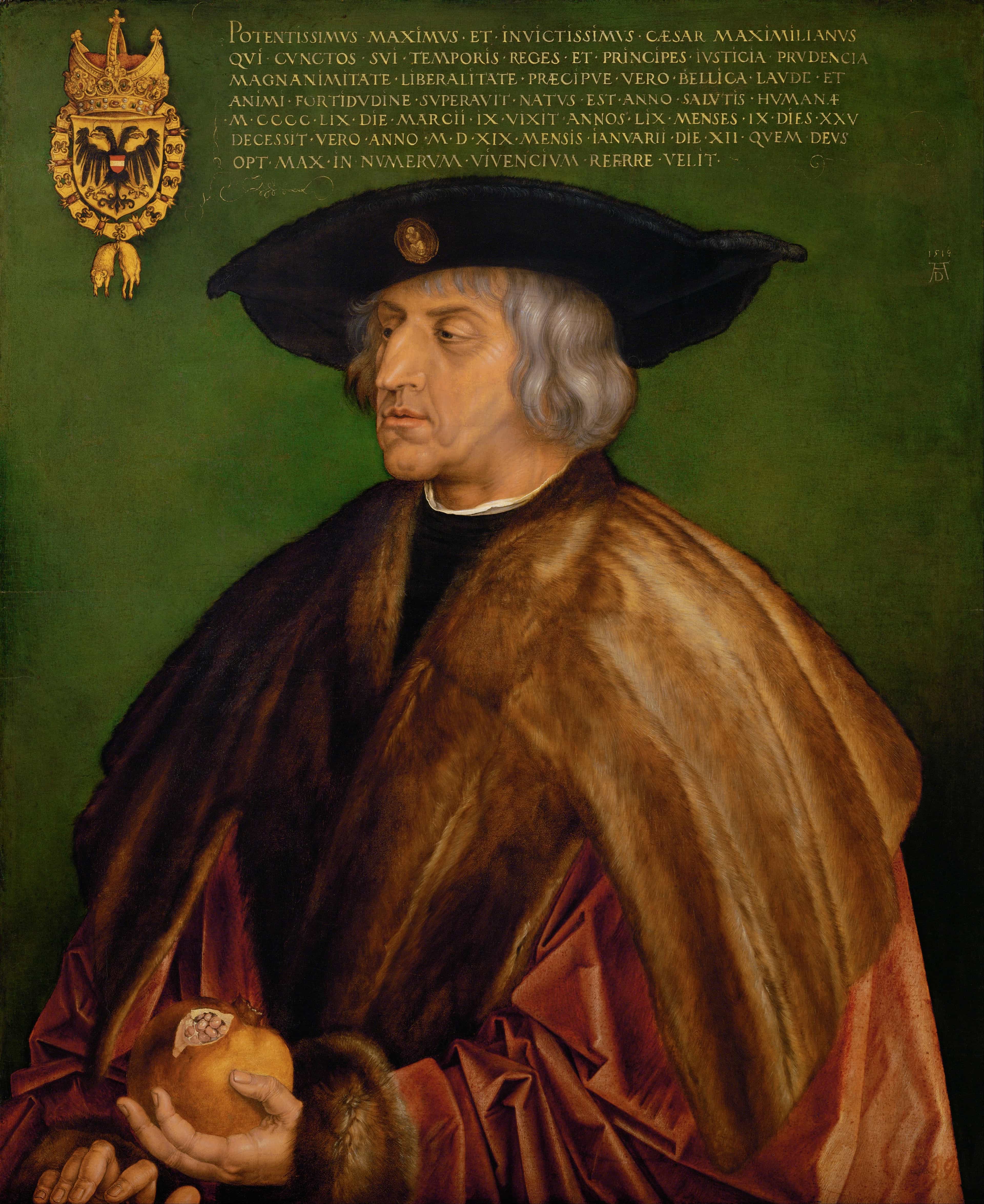 Emperor Maximilian I by Albrecht Dürer