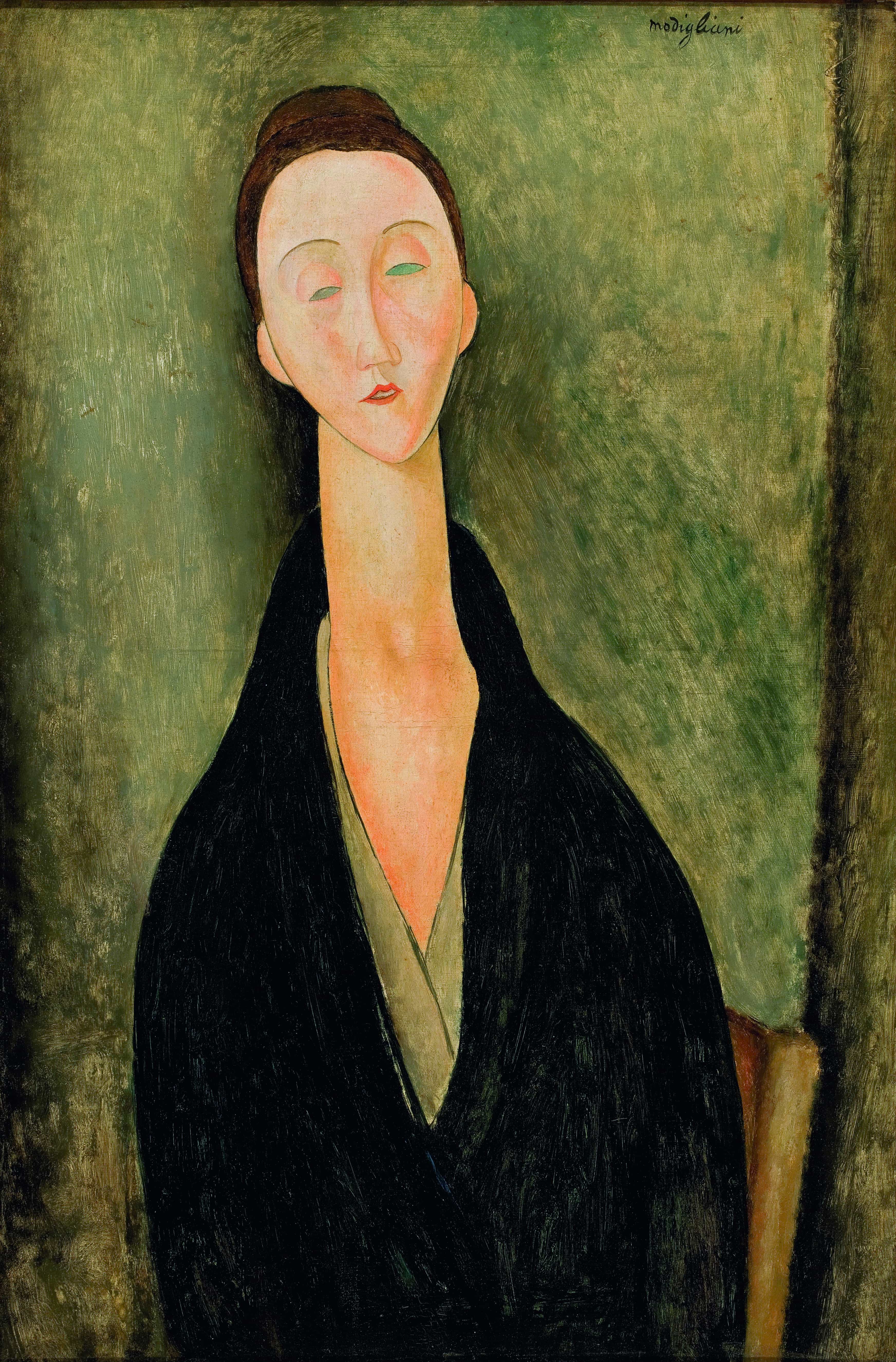 Madame Hanka Zborowska by Amedeo Modigliani