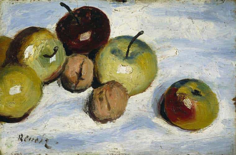 Apples and Walnuts by Pierre-Auguste Renoir
