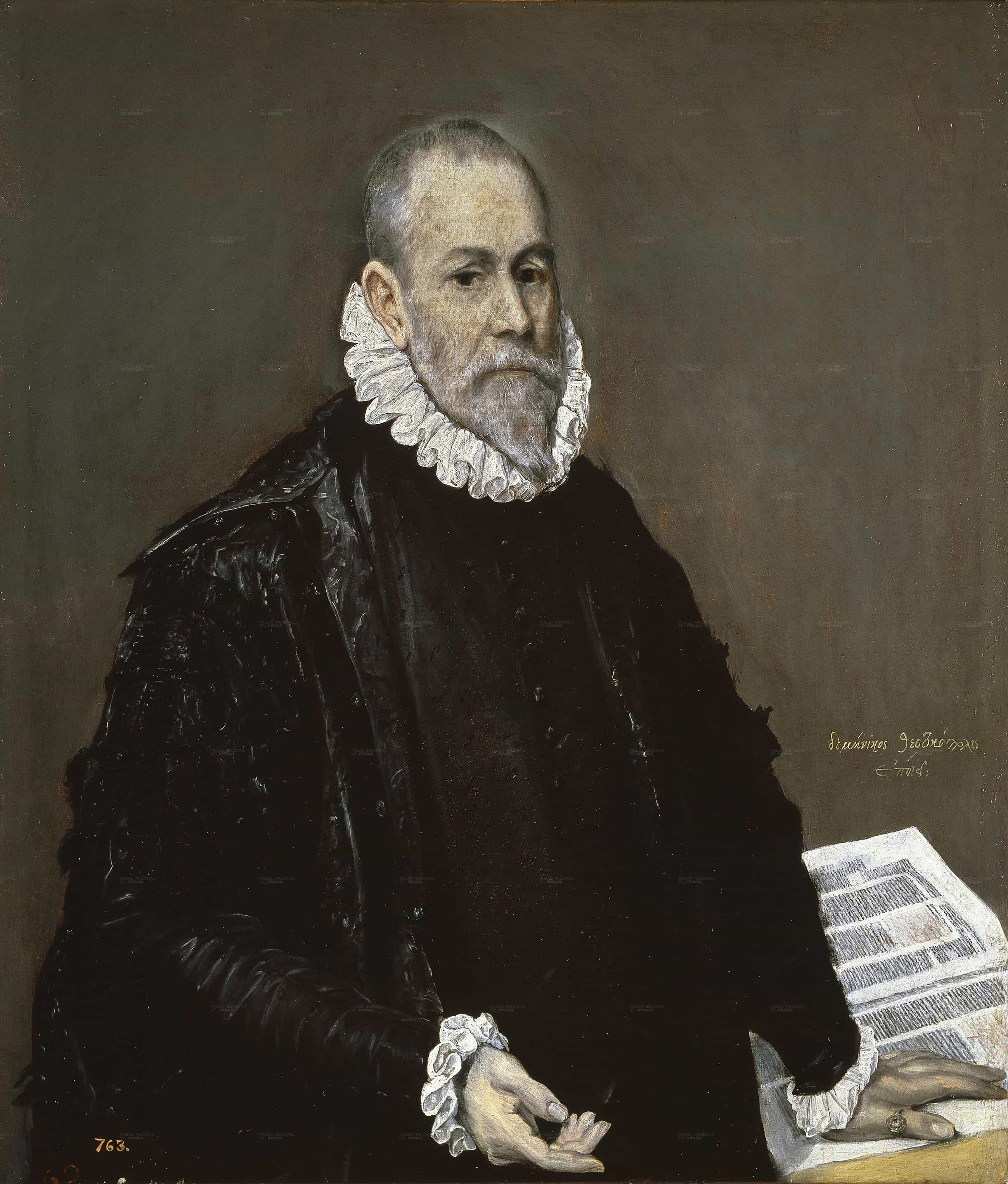 Portrait of Rodrigo de la Fuente by El Greco