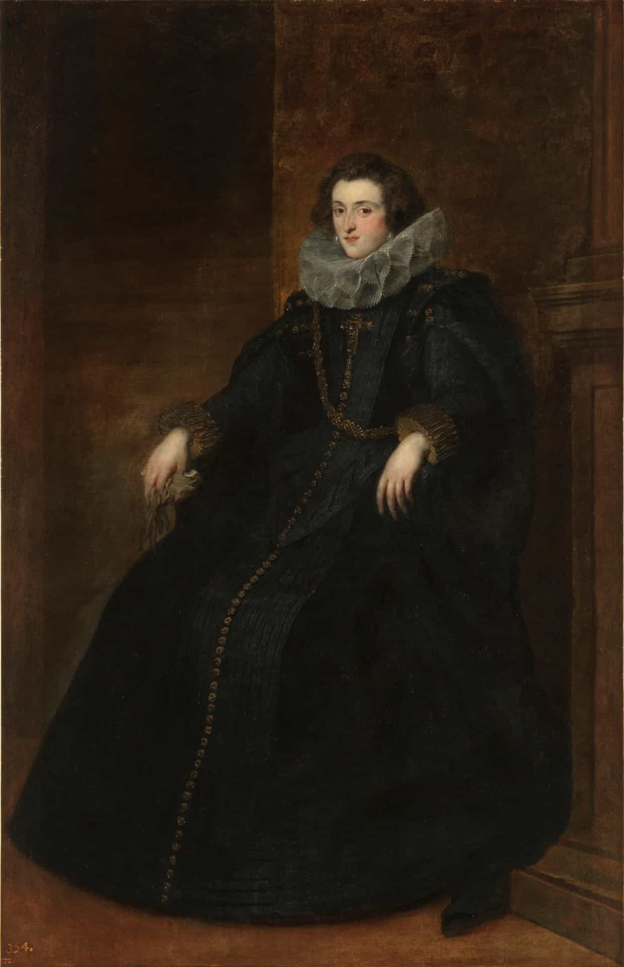 Portrait of Polissena Spinola, Marchesa de Leganes by Anthony van Dyck