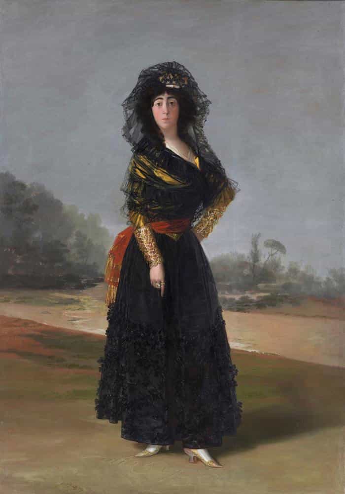 The Black Duchess by Francisco Goya