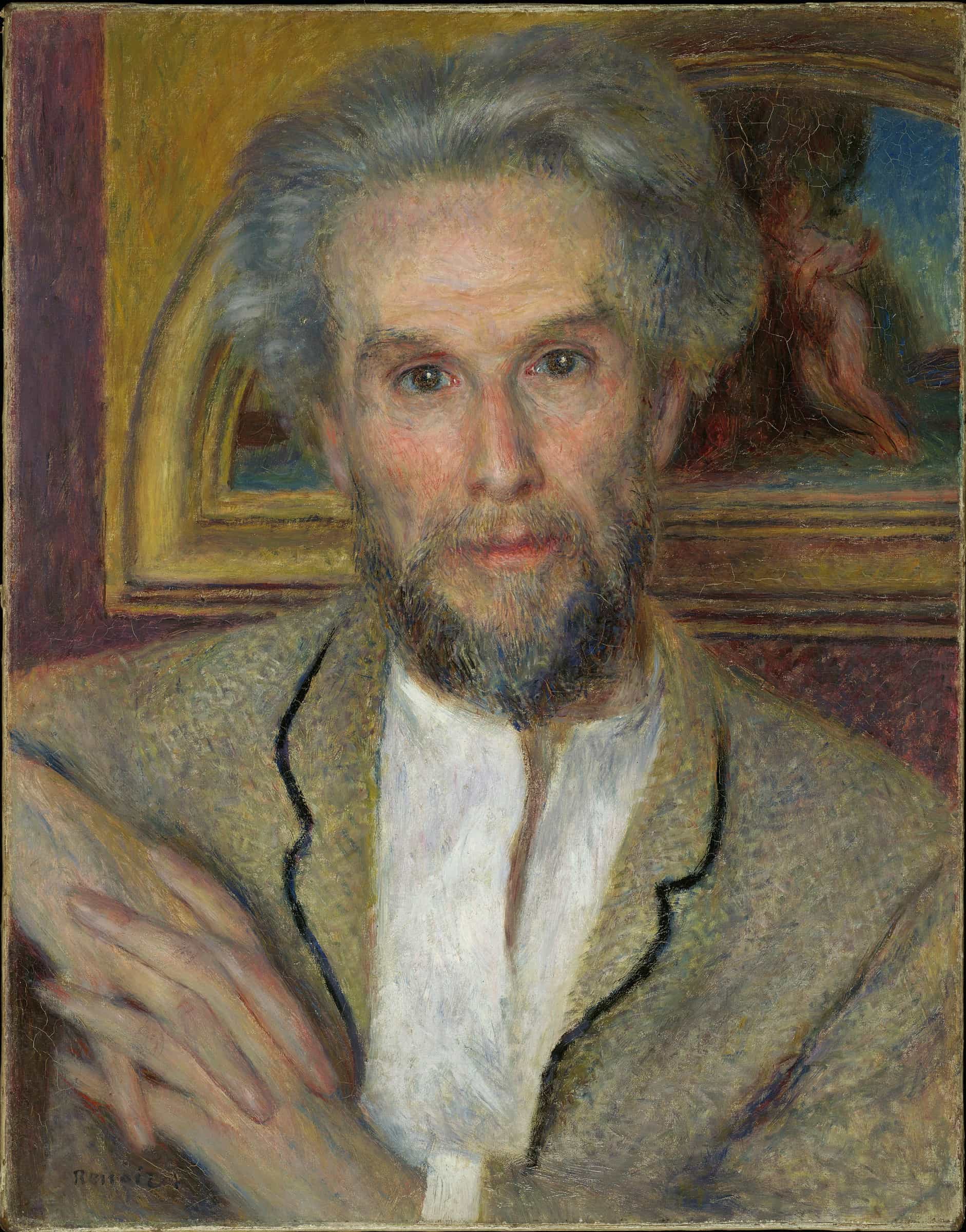 Victor Chocquet (1821–1891) by Pierre-Auguste Renoir