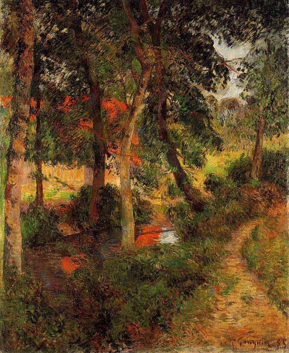 Père Jean's Path by Paul Gauguin