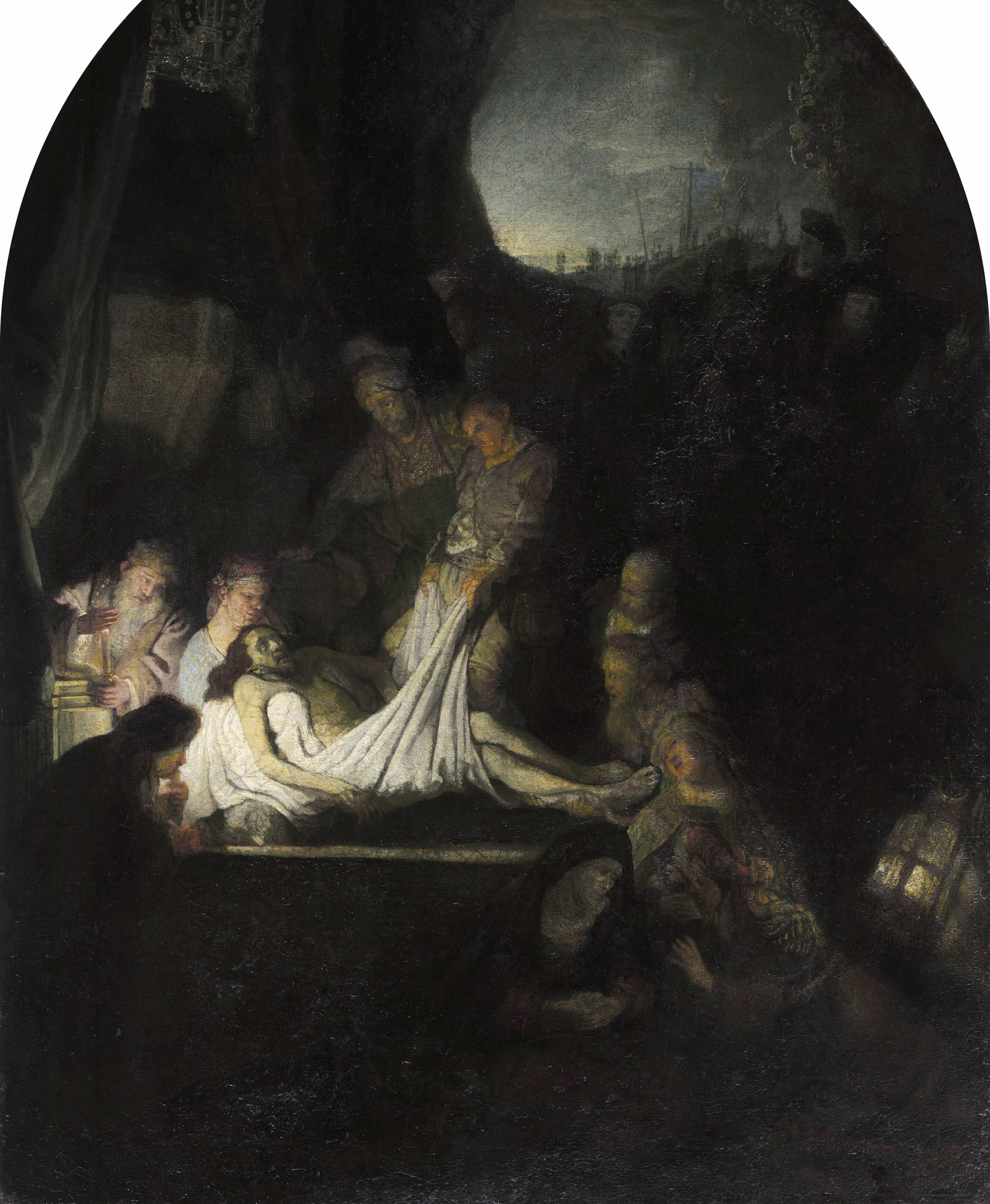 The Entombment by Rembrandt