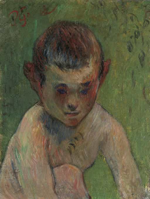 Little Breton Bather by Paul Gauguin