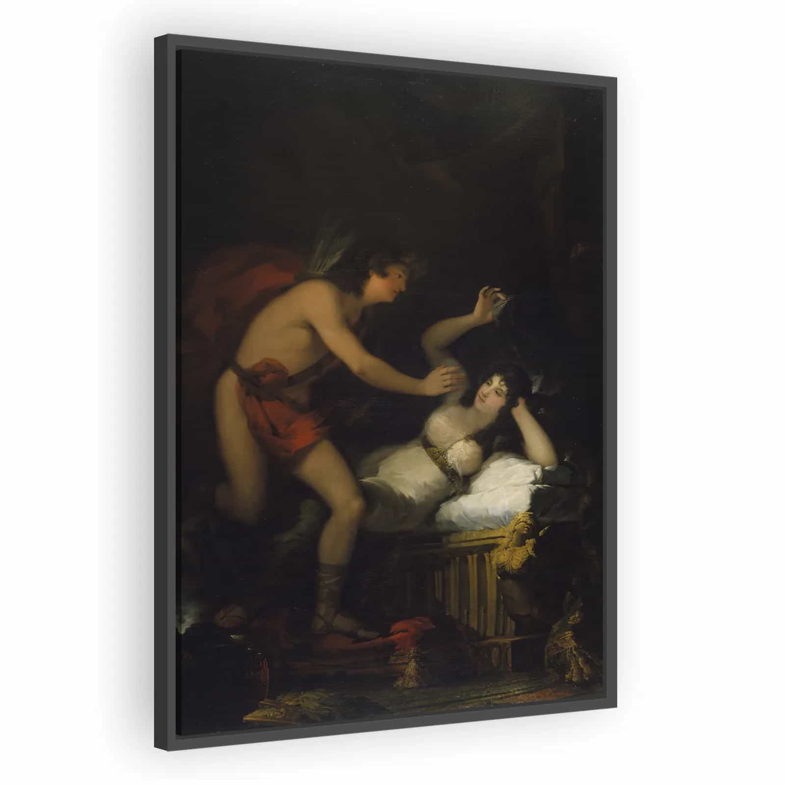 Allegory of Love, Cupid and Psyche by Francisco Goya - alternate view
