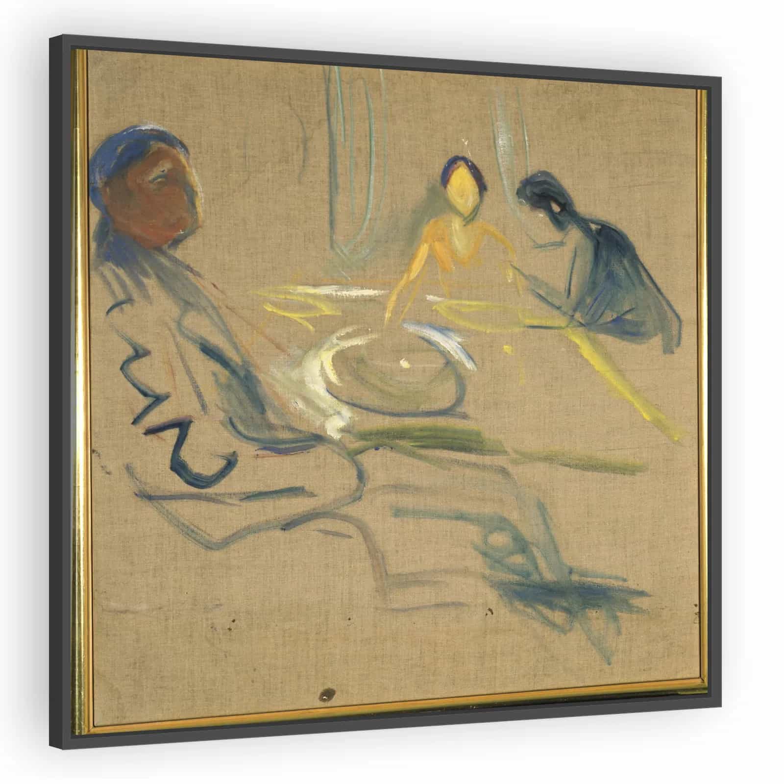 The Wedding of the Bohemian by Edvard Munch - alternate view