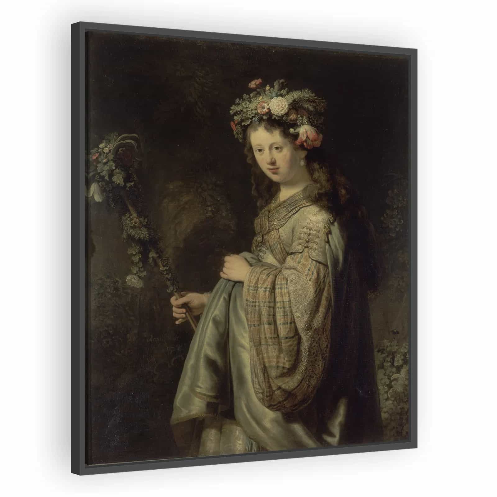 Flora by Rembrandt - alternate view