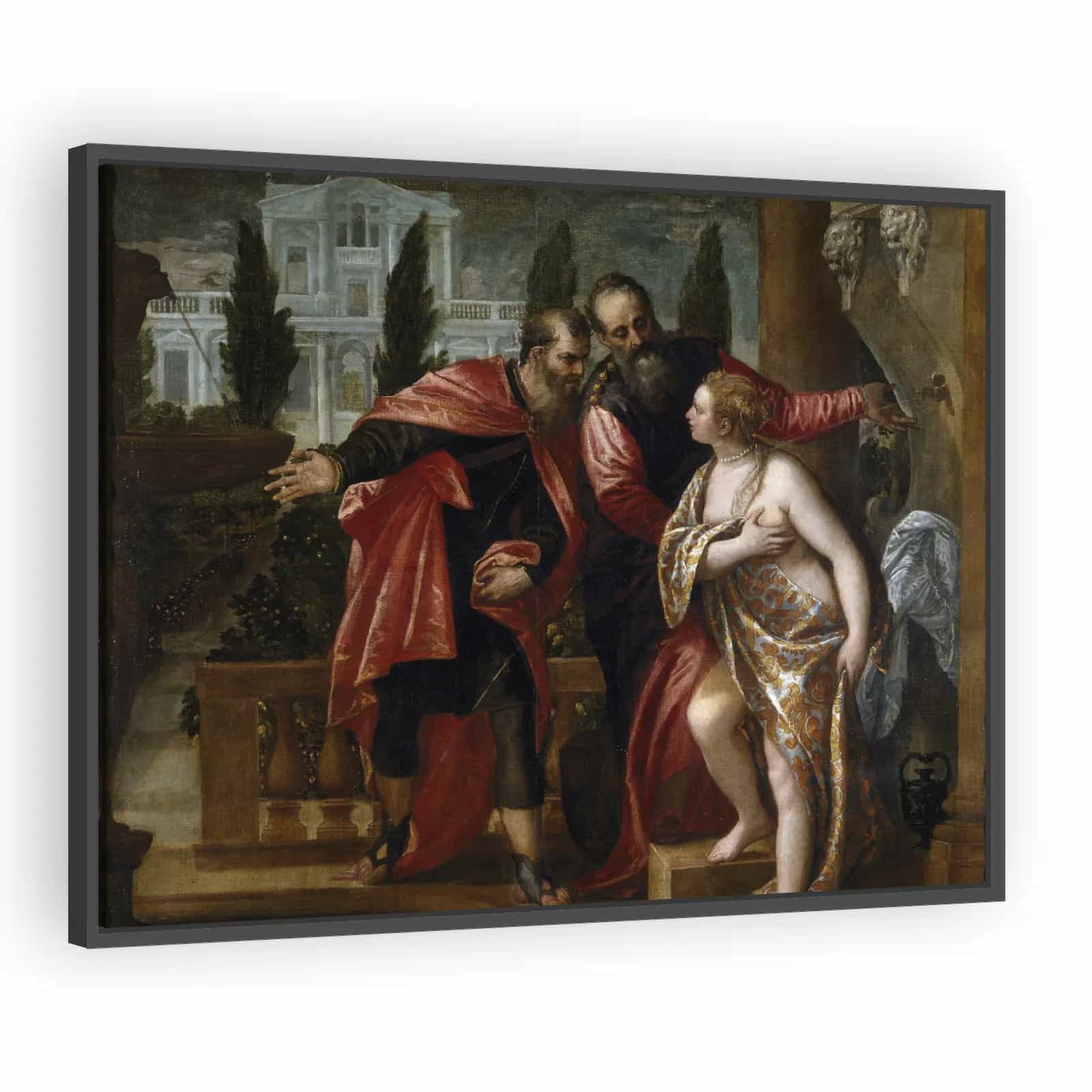 Susannah and the Elders by Paolo Veronese - alternate view