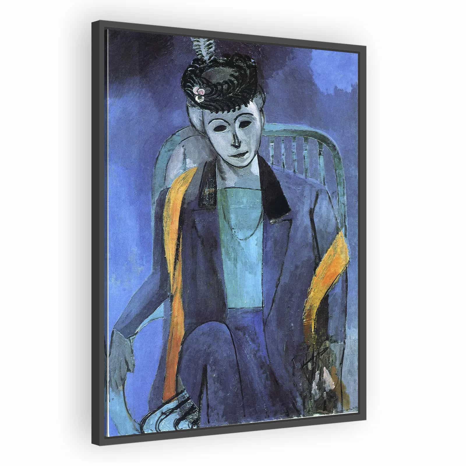 Portrait of the Artist's Wife by Henri Matisse - alternate view