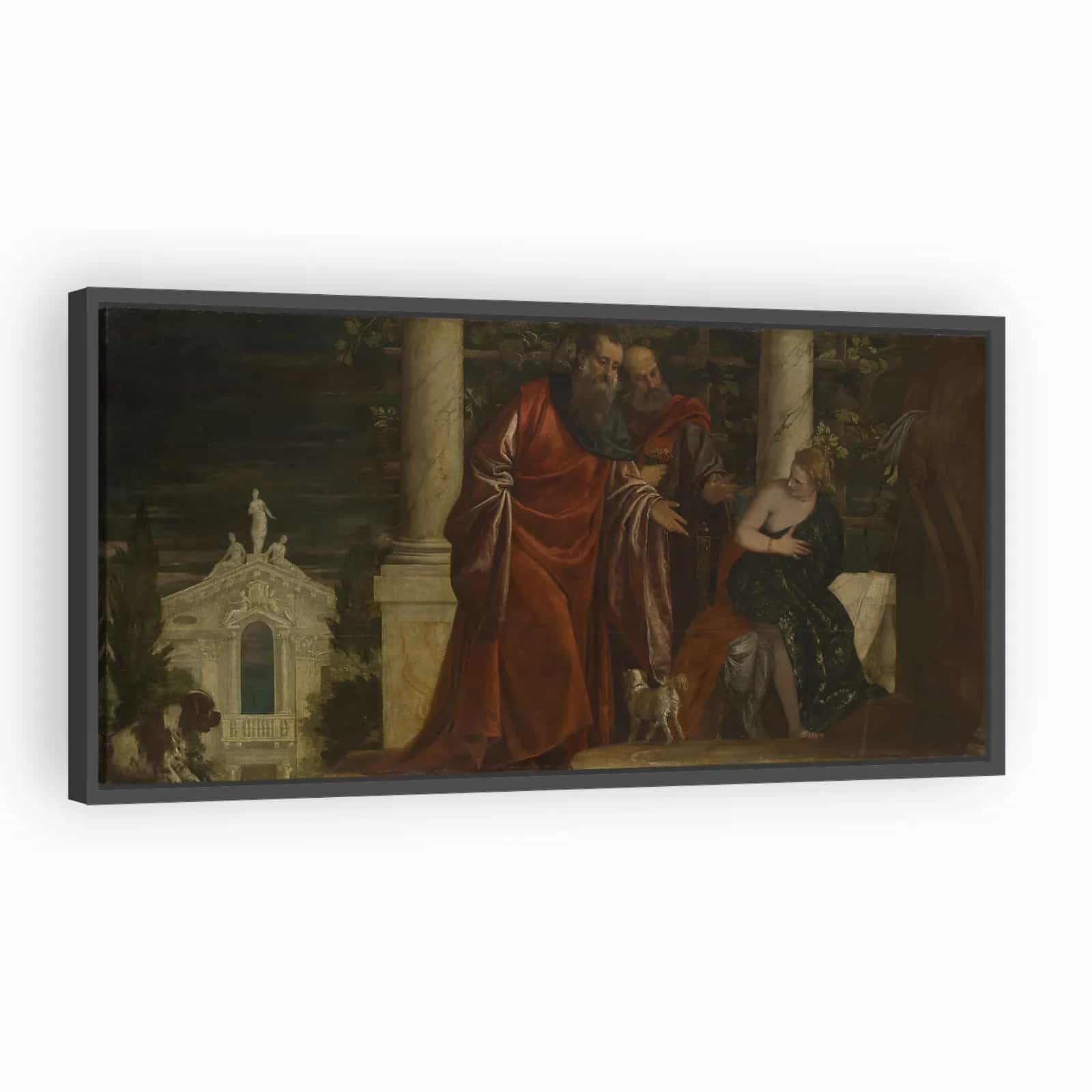 Susannah and the Elders by Paolo Veronese - alternate view