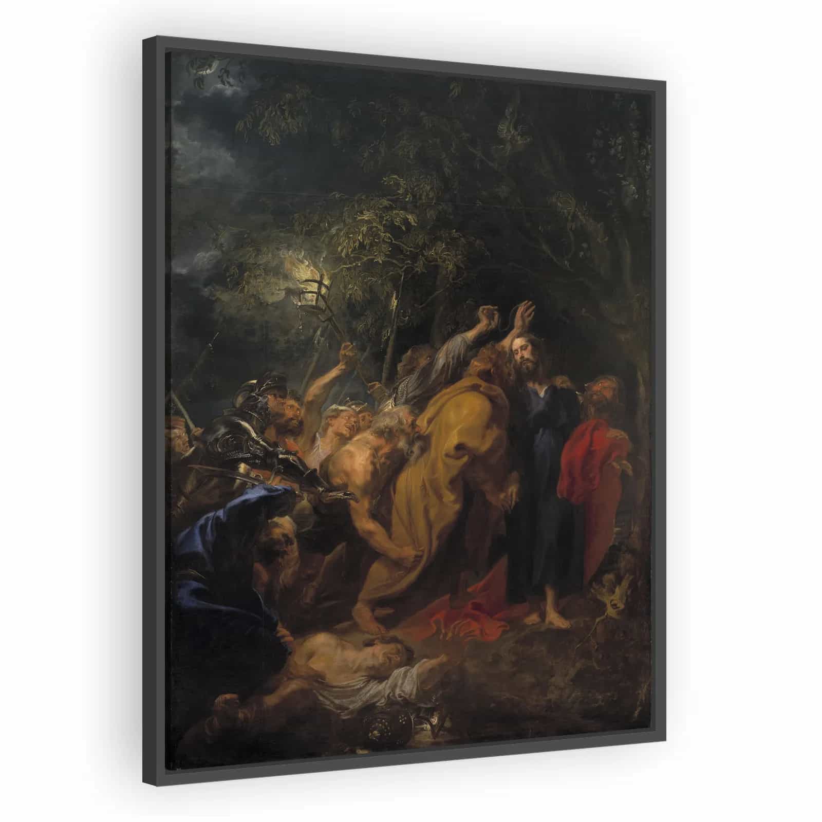 The Arrest of Christ and the Kiss of Judas by Anthony van Dyck - alternate view