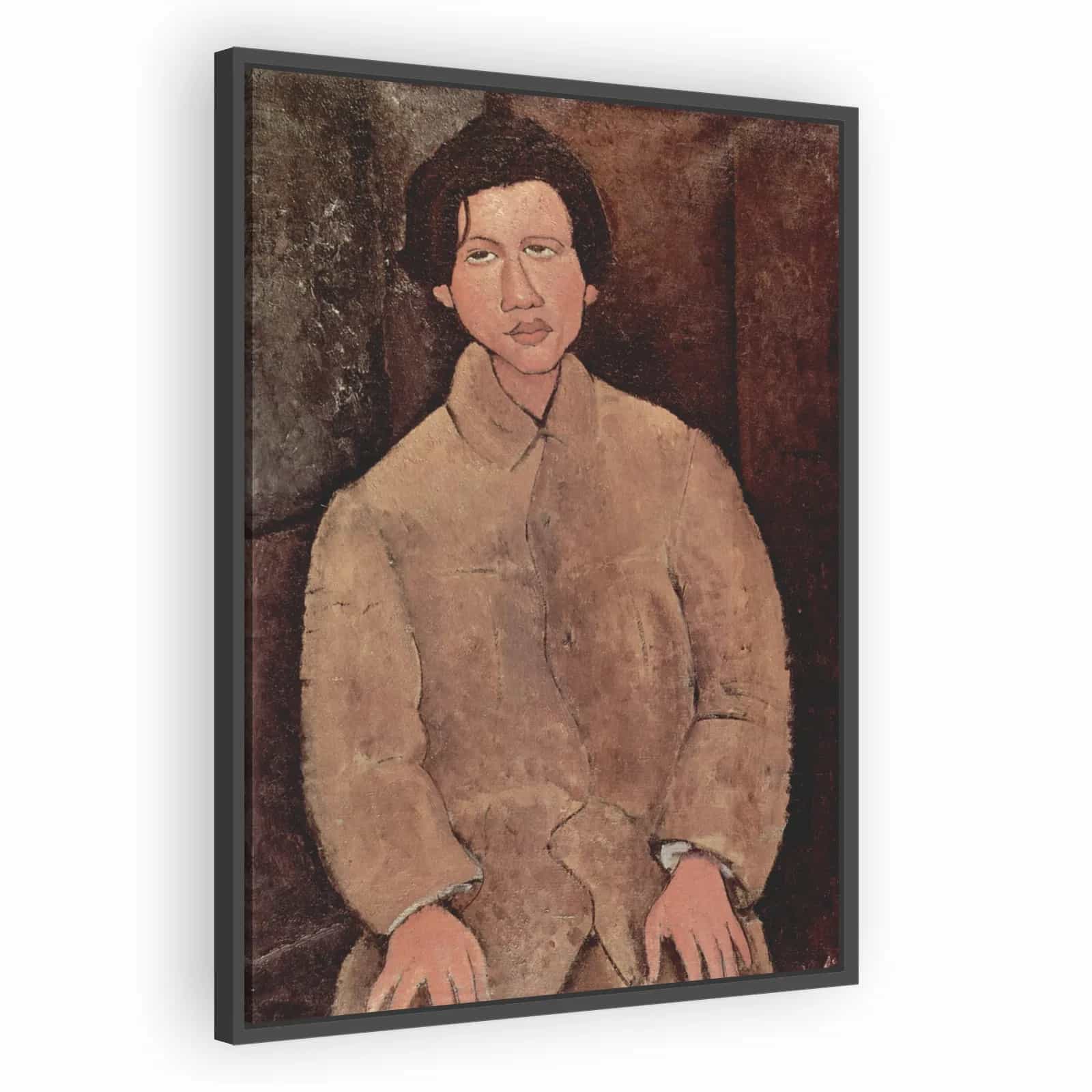 Portrait of Chaim Soutine by Amedeo Modigliani - alternate view