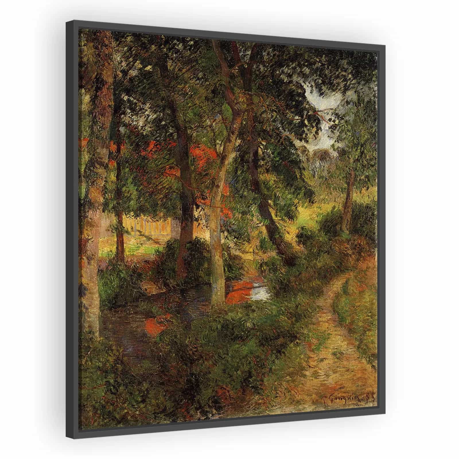 Père Jean's Path by Paul Gauguin - alternate view