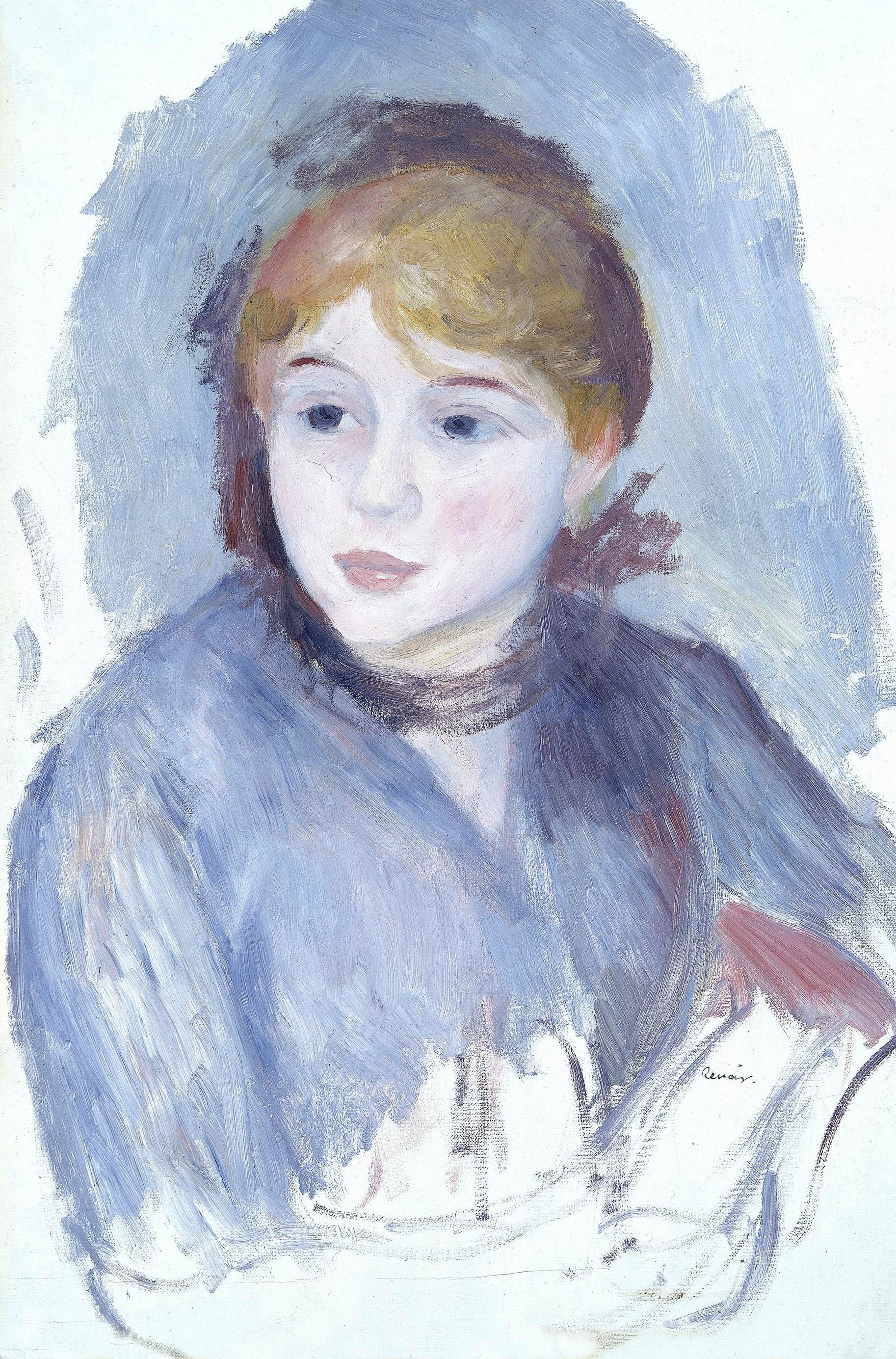 Young Girl in Blue