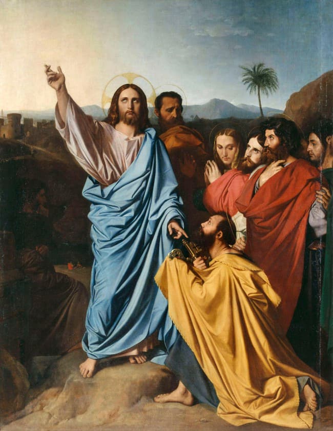 Jesus Returning the Keys to St. Peter