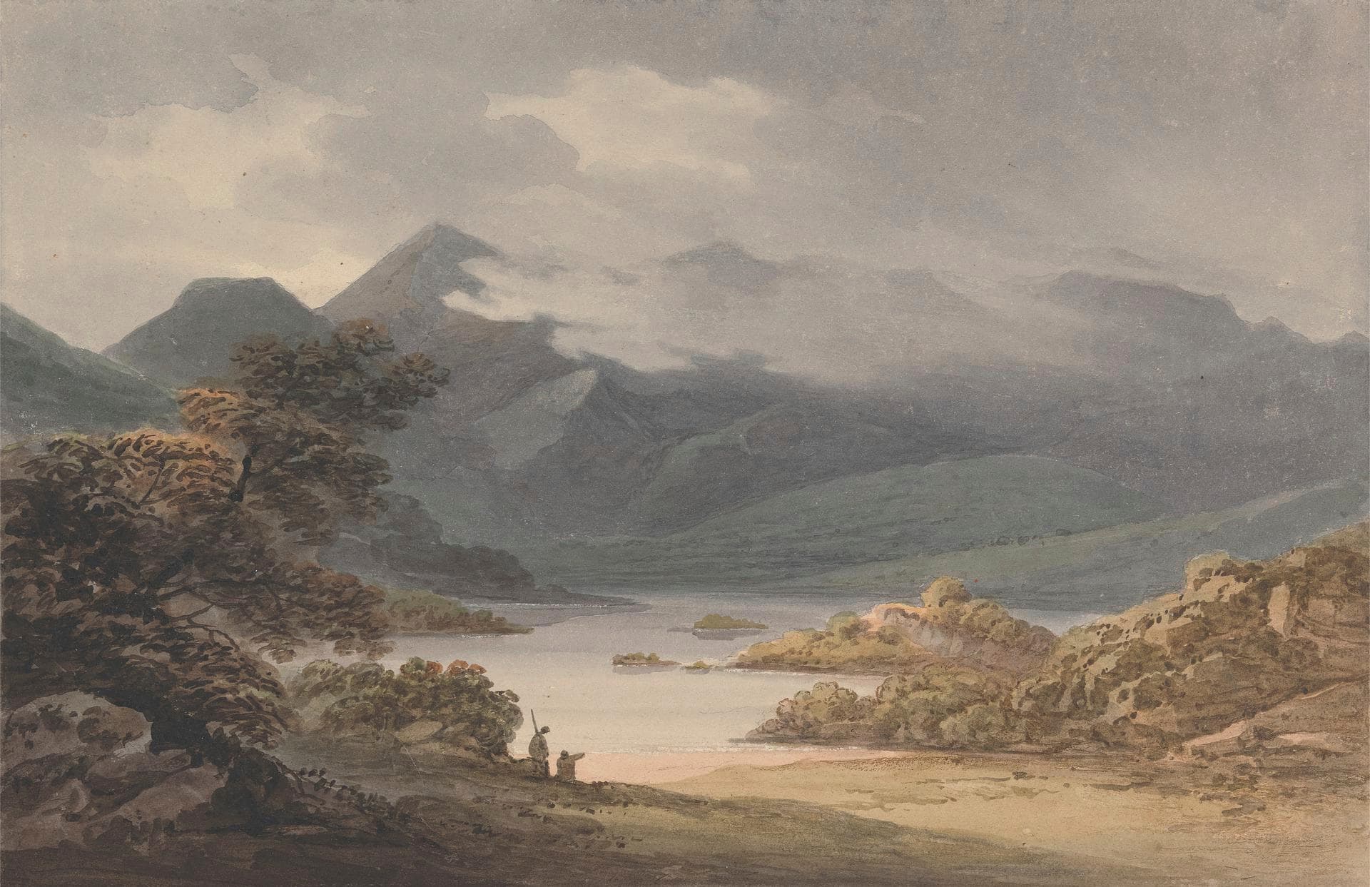 View on the Upper Lake, Ireland