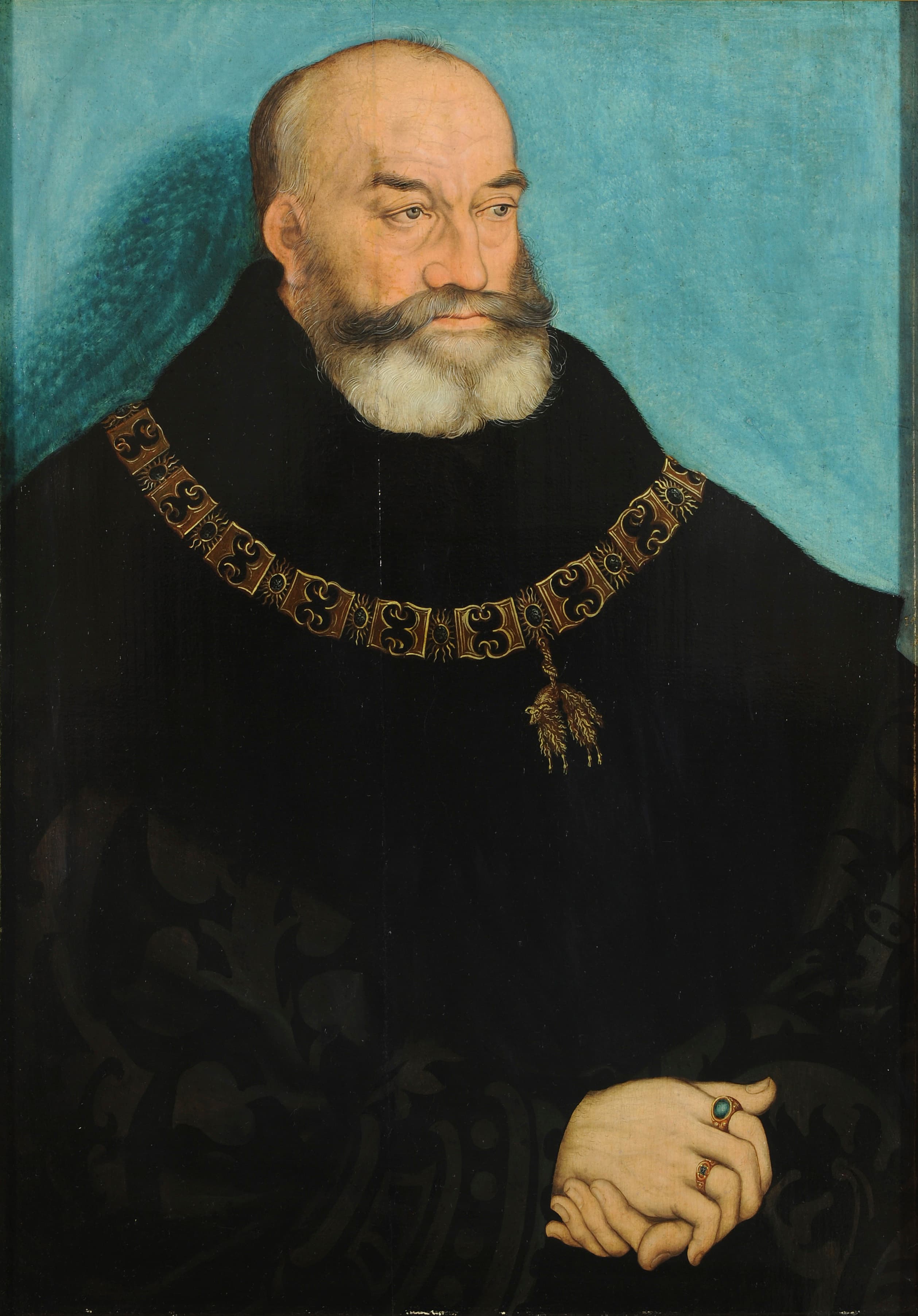 Portrait of George the Bearded, Elector of Saxony (1471–1539)