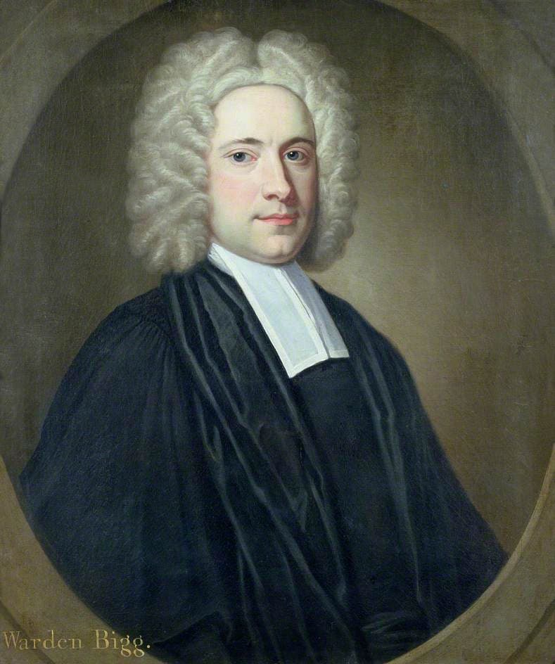 Henry W. Bigg, Warden (1725–1730)