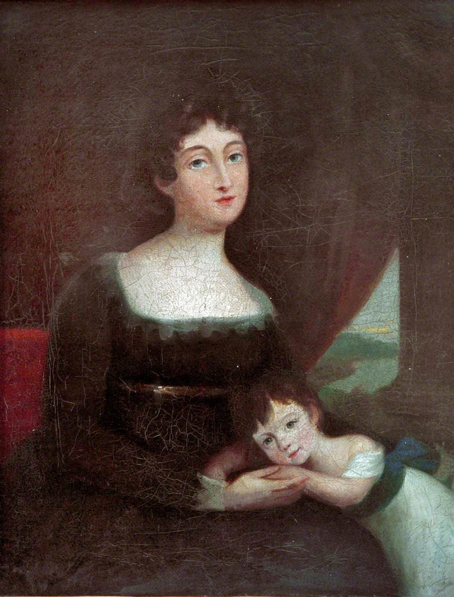 Mrs Jane Roscoe (1757–1824) and Her Son William Stanley Roscoe (1782–1843)
