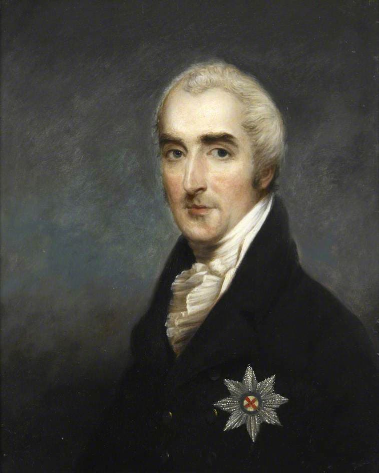 The Marquess Wellesley Wearing the Star of the Order of St Patrick