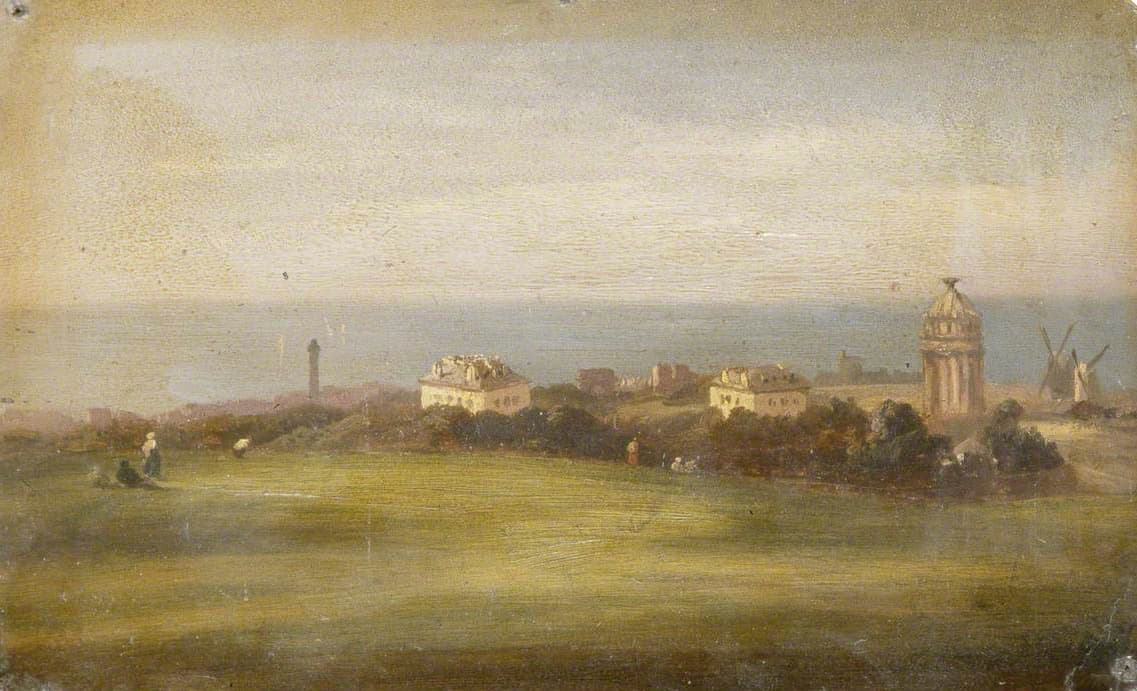 Kemptown Park from Coes Field, East Sussex