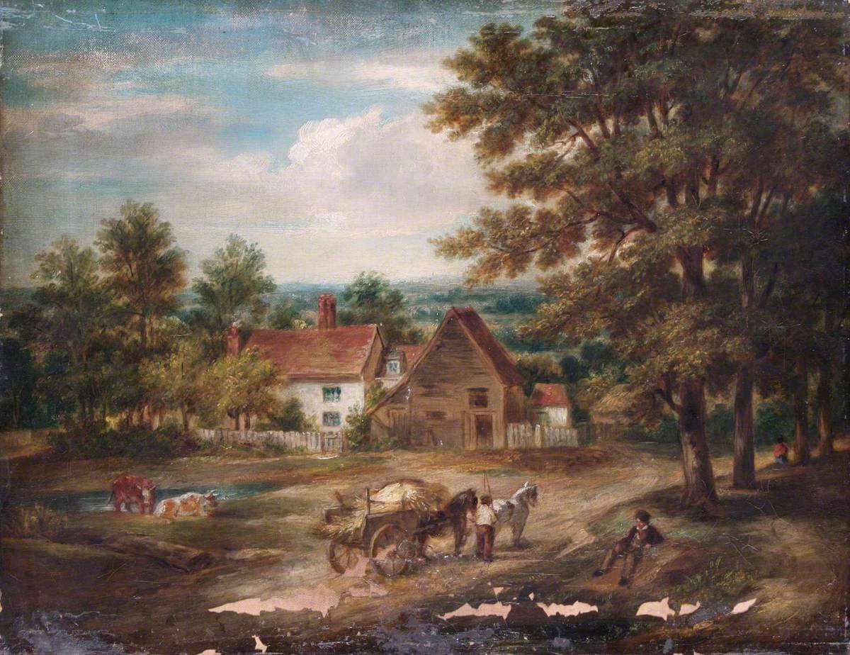 Wyldes Farm (The Farmhouse at Hampstead, 21 August 1857)