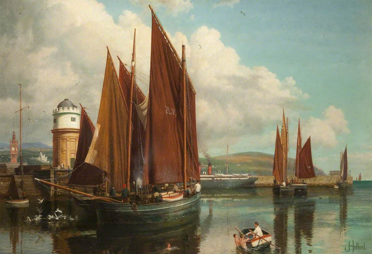 Shipping in Douglas Harbour