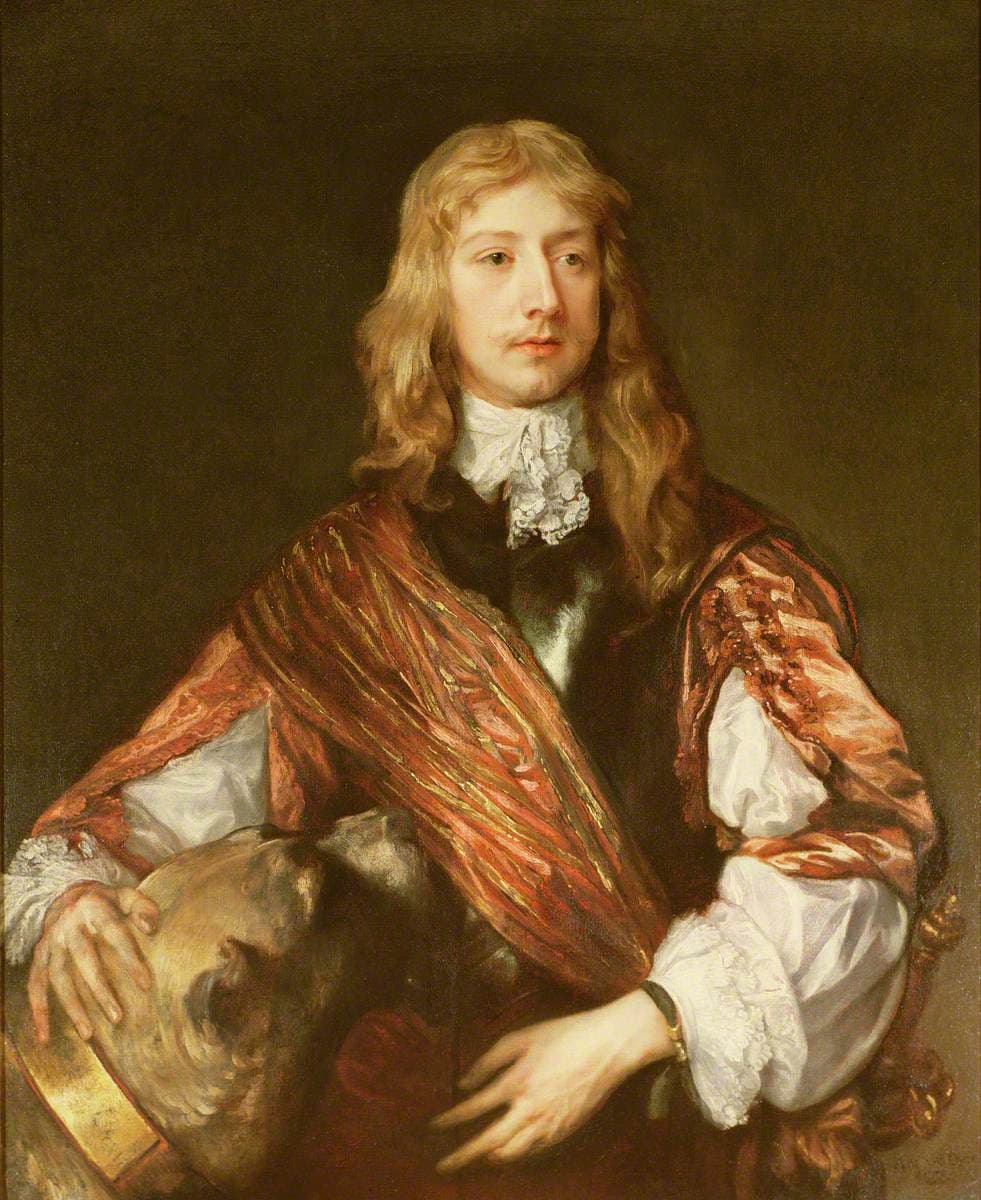 Thomas Killigrew with a Mastiff