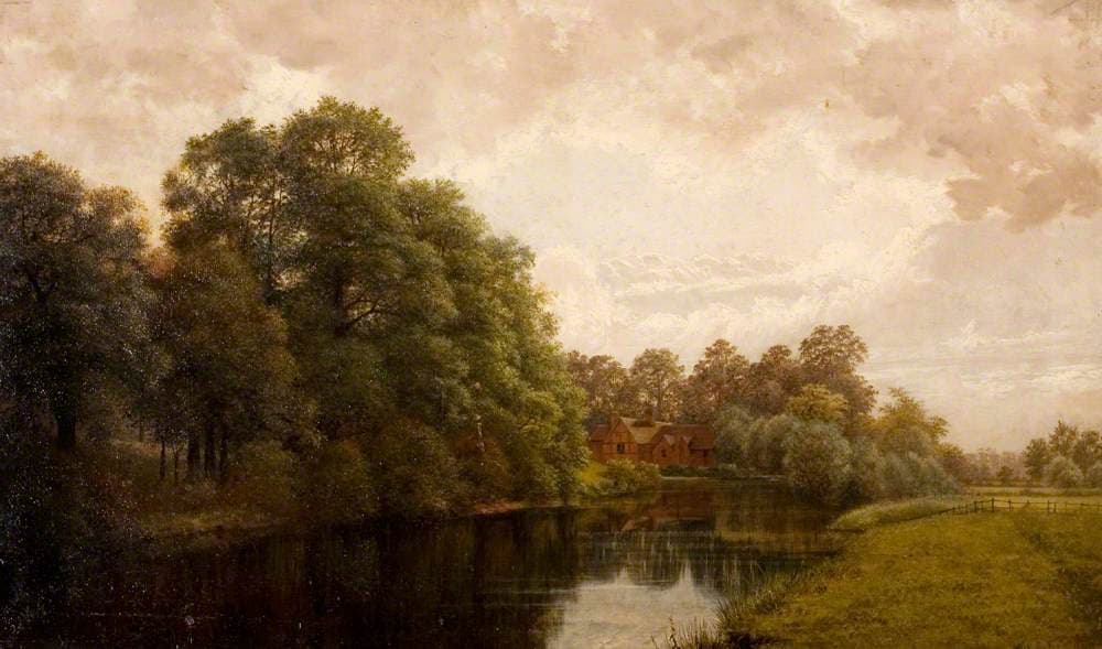 A Peaceful Warwickshire Scene