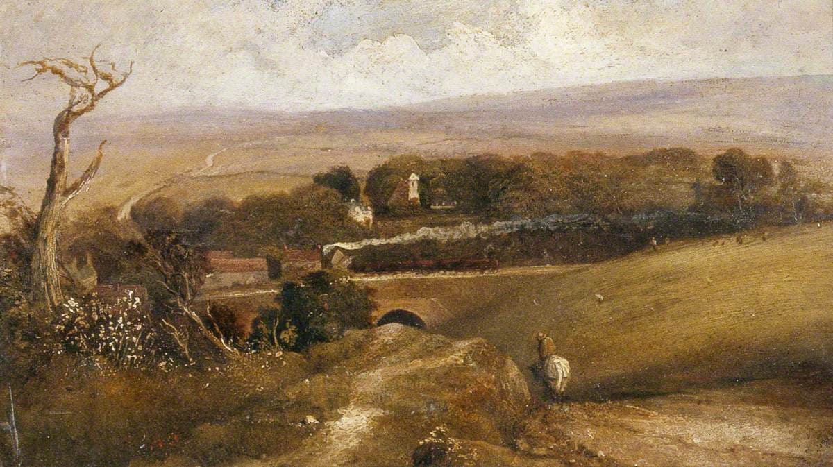 View of Preston, near Brighton, East Sussex