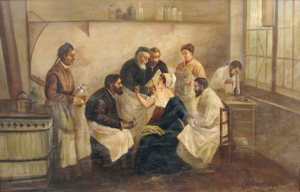 An Episode at the Hôpital Saint-Lazare, Paris