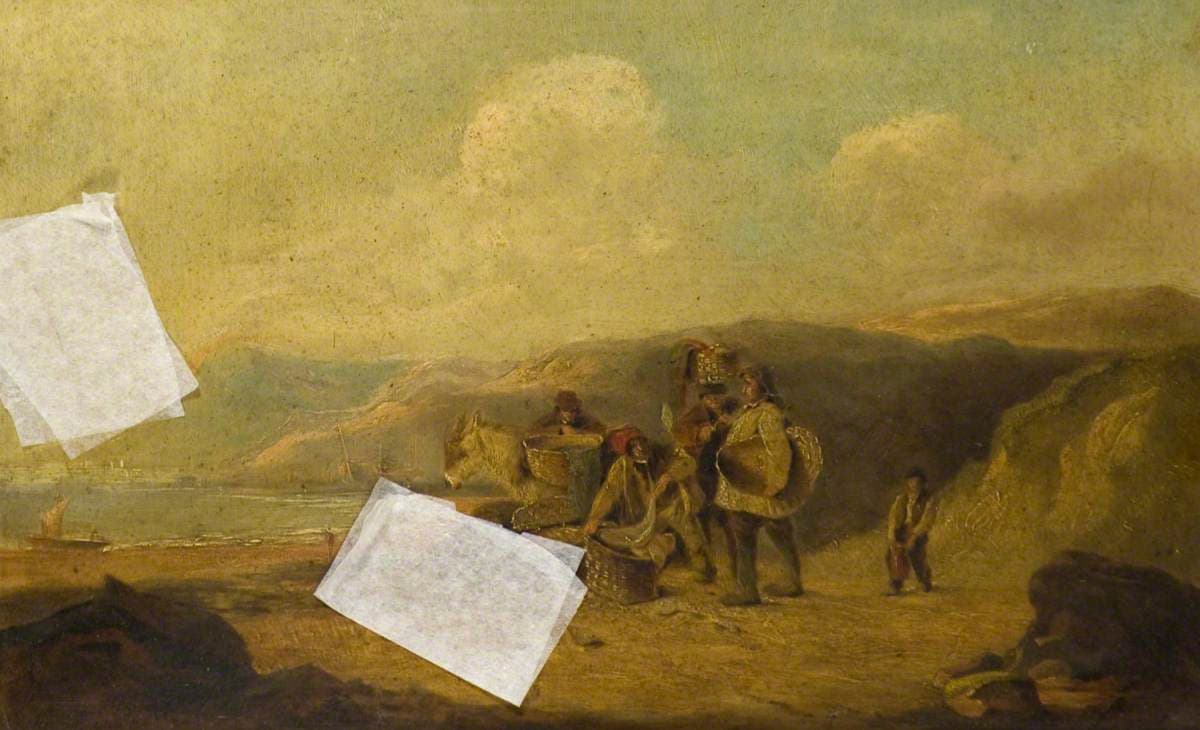 Coast Scene with Figures