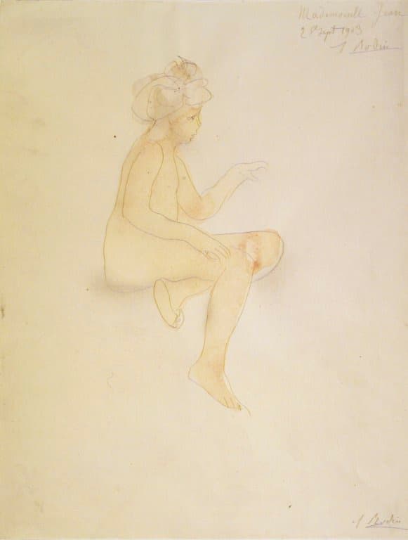 Miss Jean Simpson, Seated