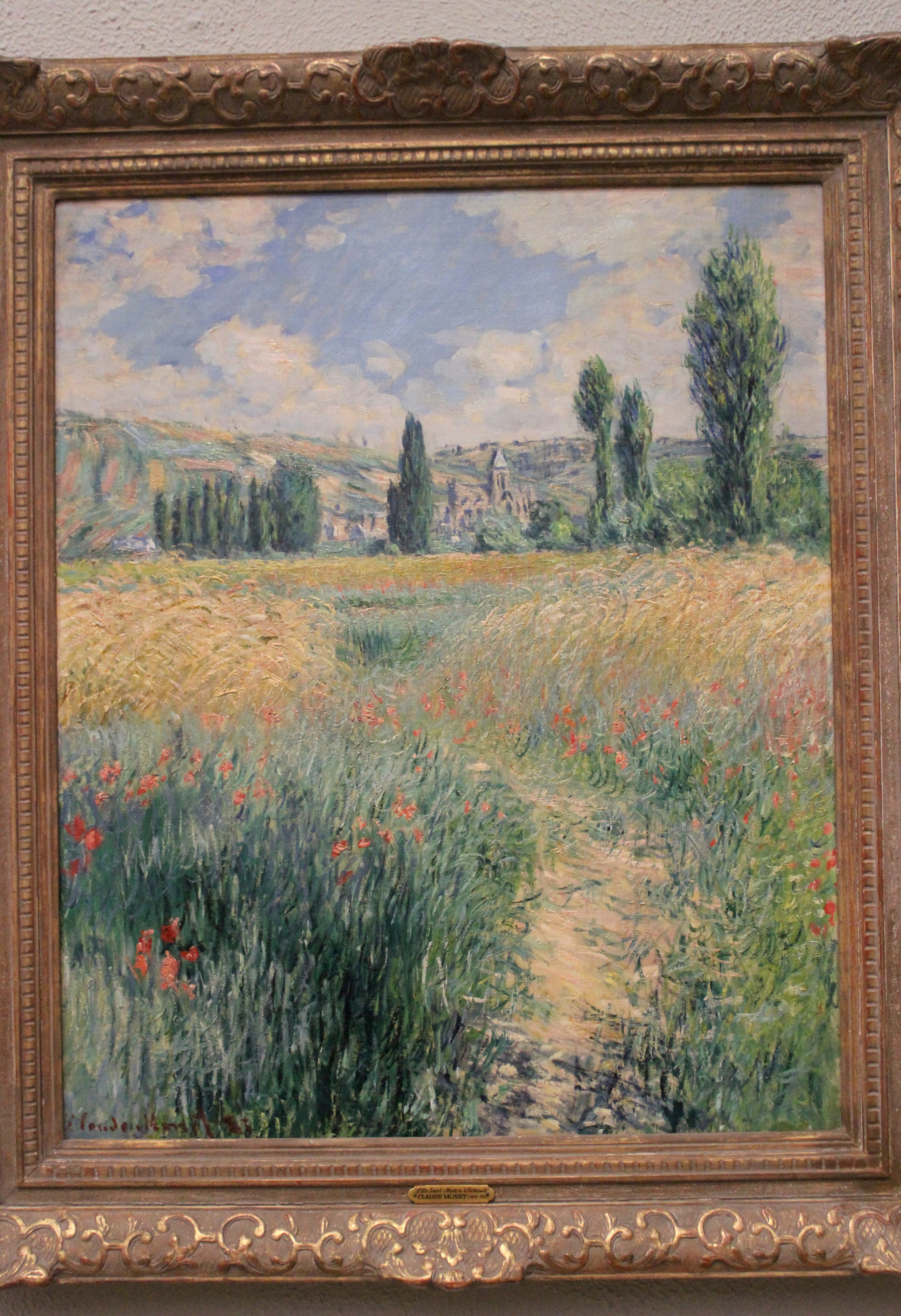 Path on the Island of Saint Martin, Vétheuil