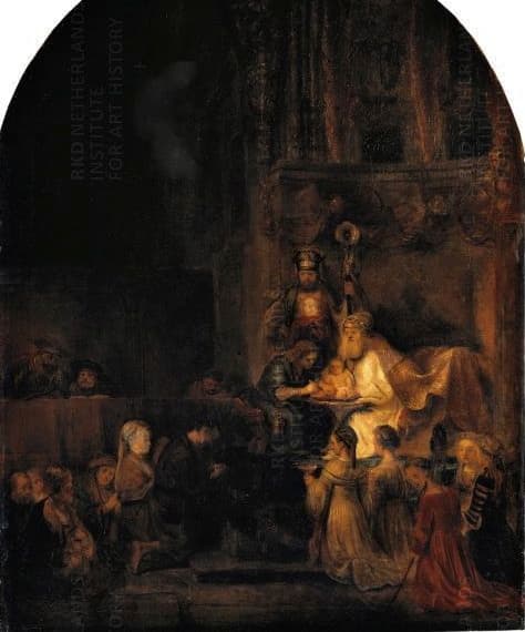 Circumcision — copy after Passion series for Frederik Hendrik