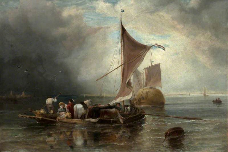 A Ferry Boat on the Maas