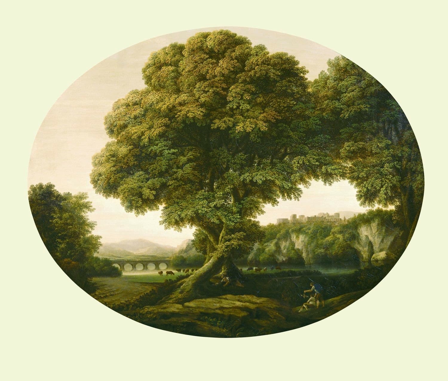 Landscape with a Large Tree