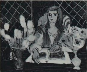 Annelies, White Tulips and Anemones