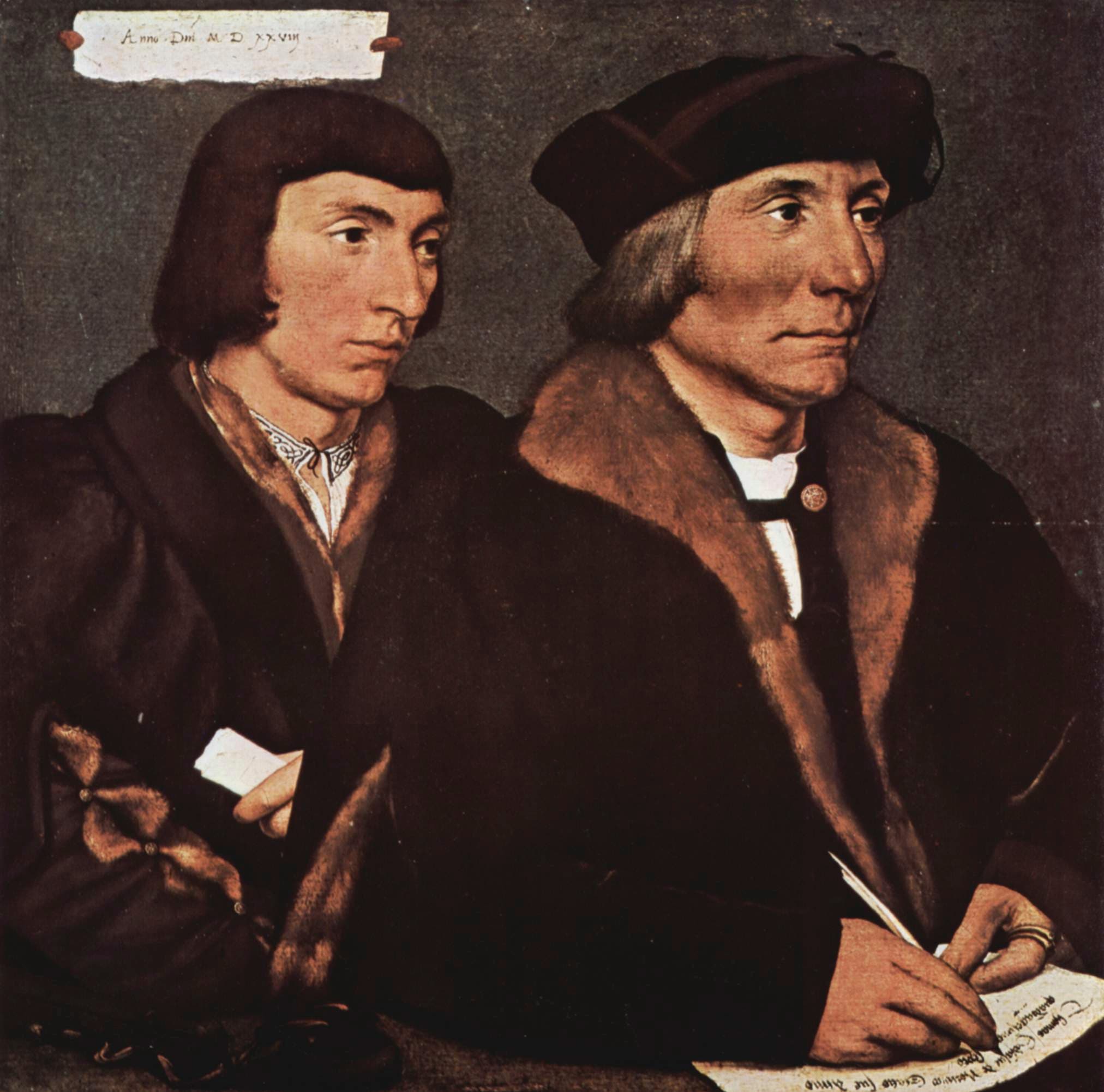 Portrait of Thomas Godsalve and His Son John