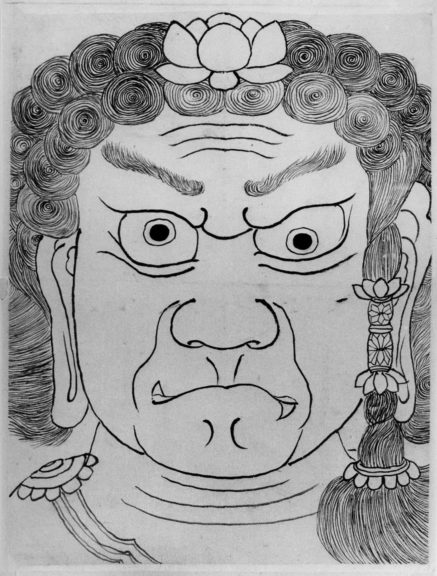 Mask of Fudō Myōō