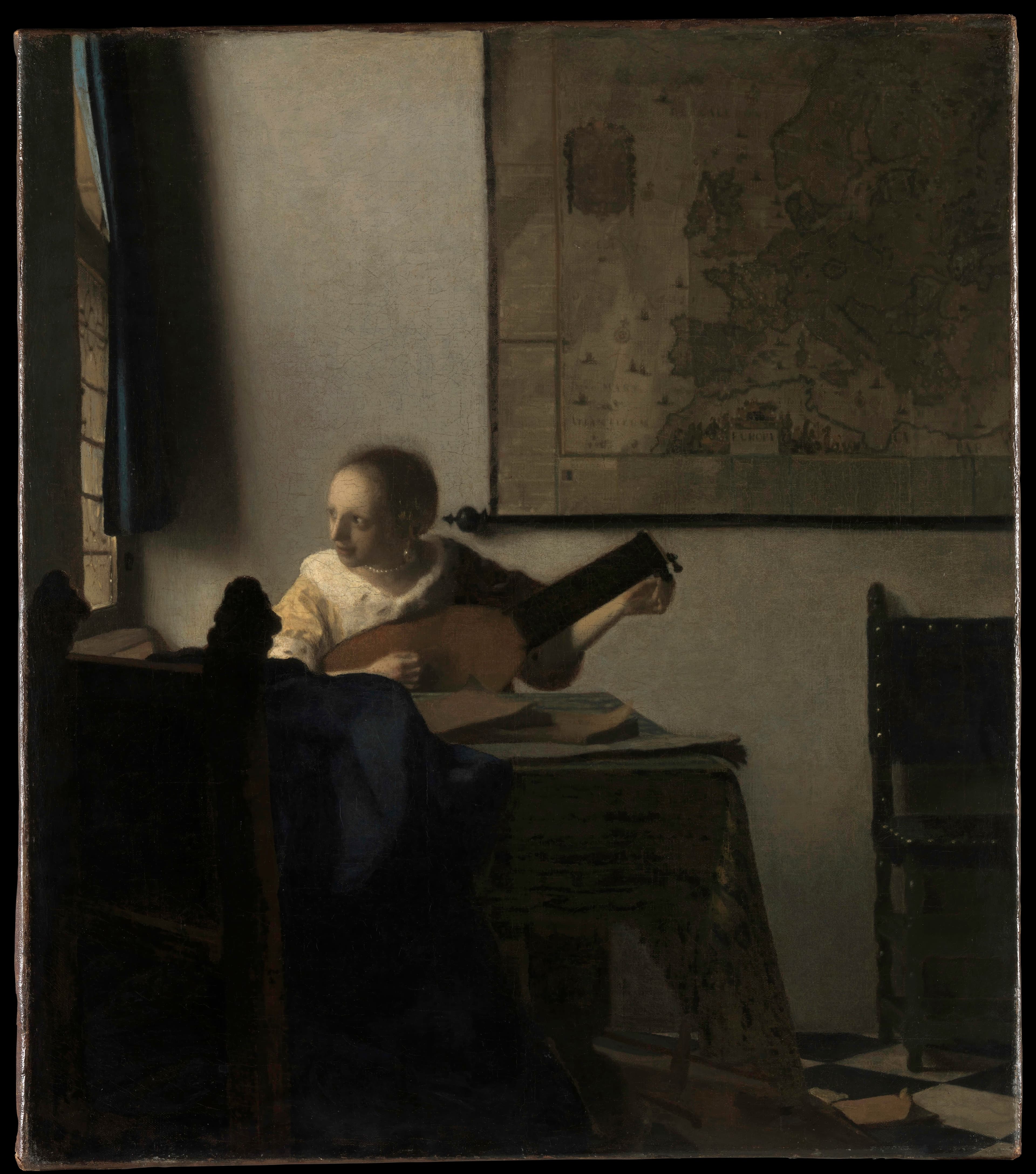 Young Woman with a Lute