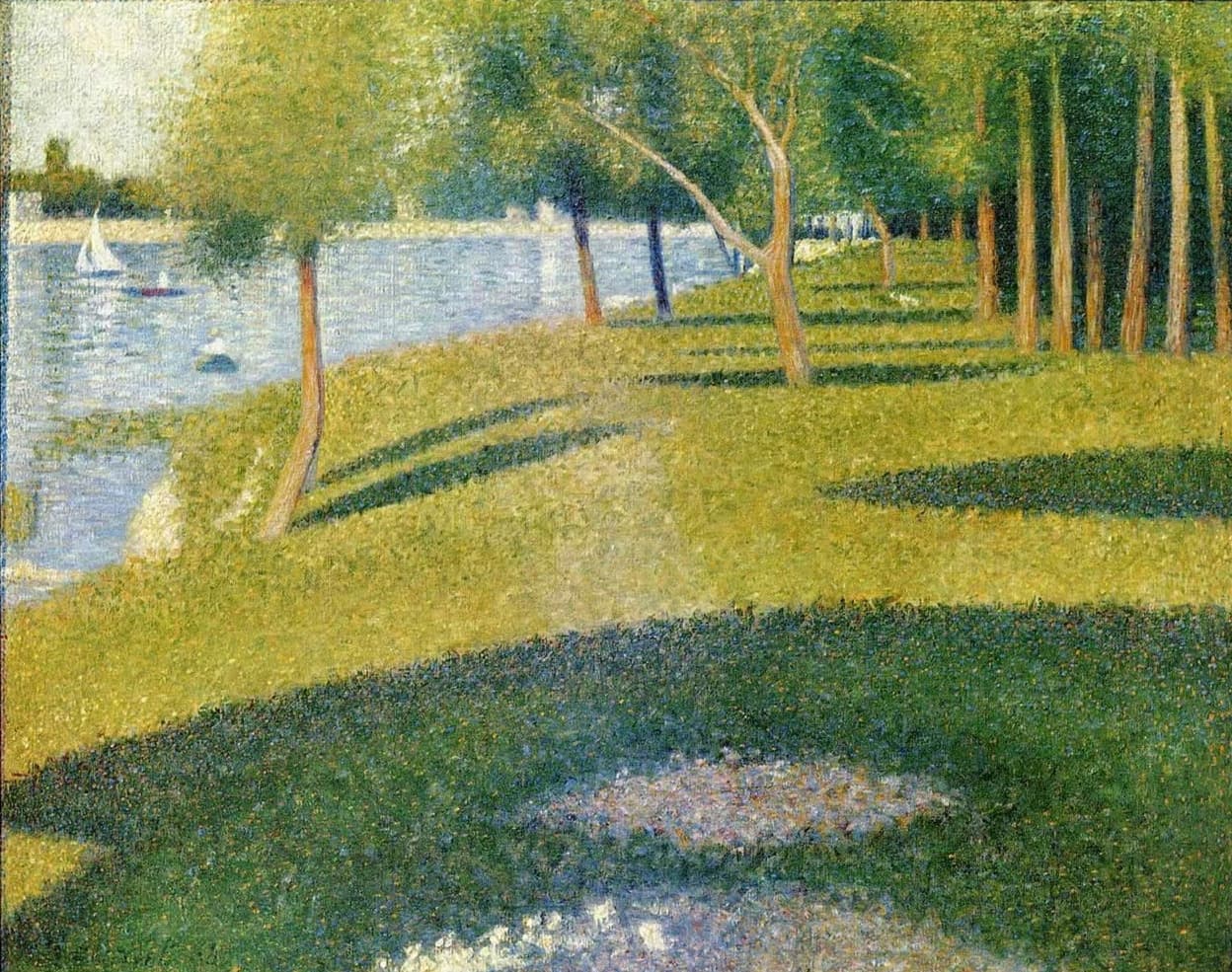 Landscape, Ile de la Grande-Jatte