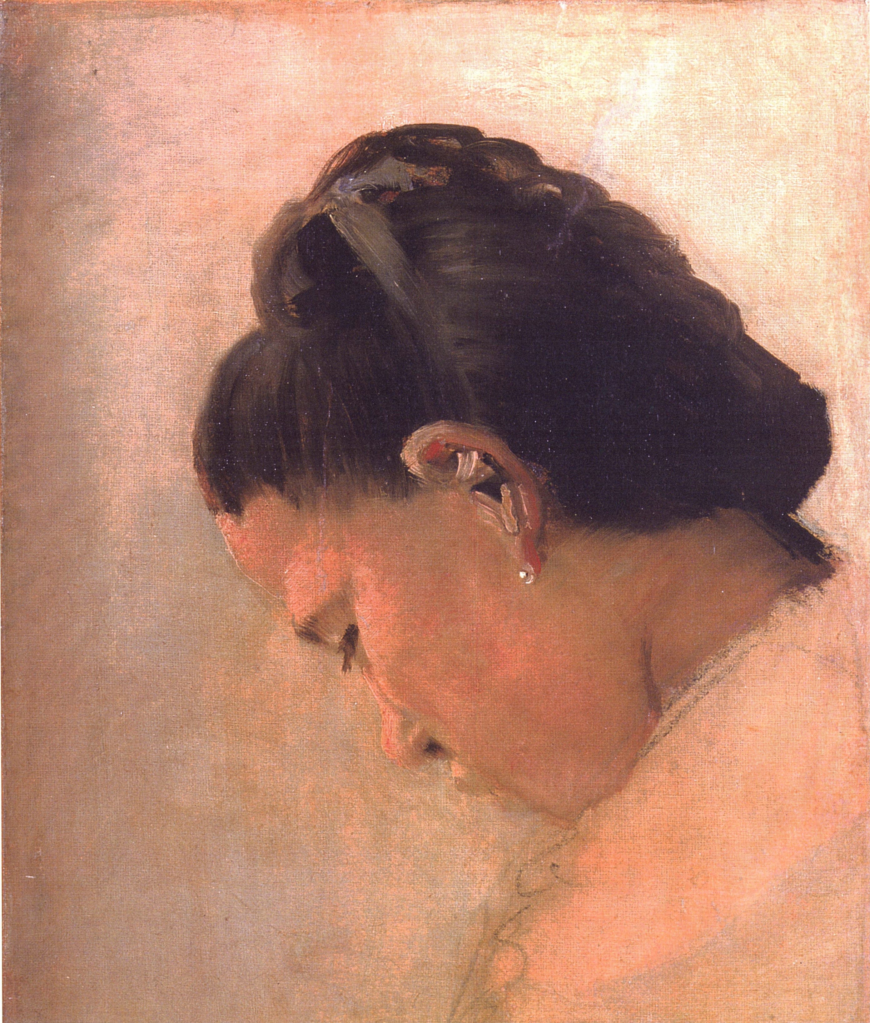 Head of a Young Girl