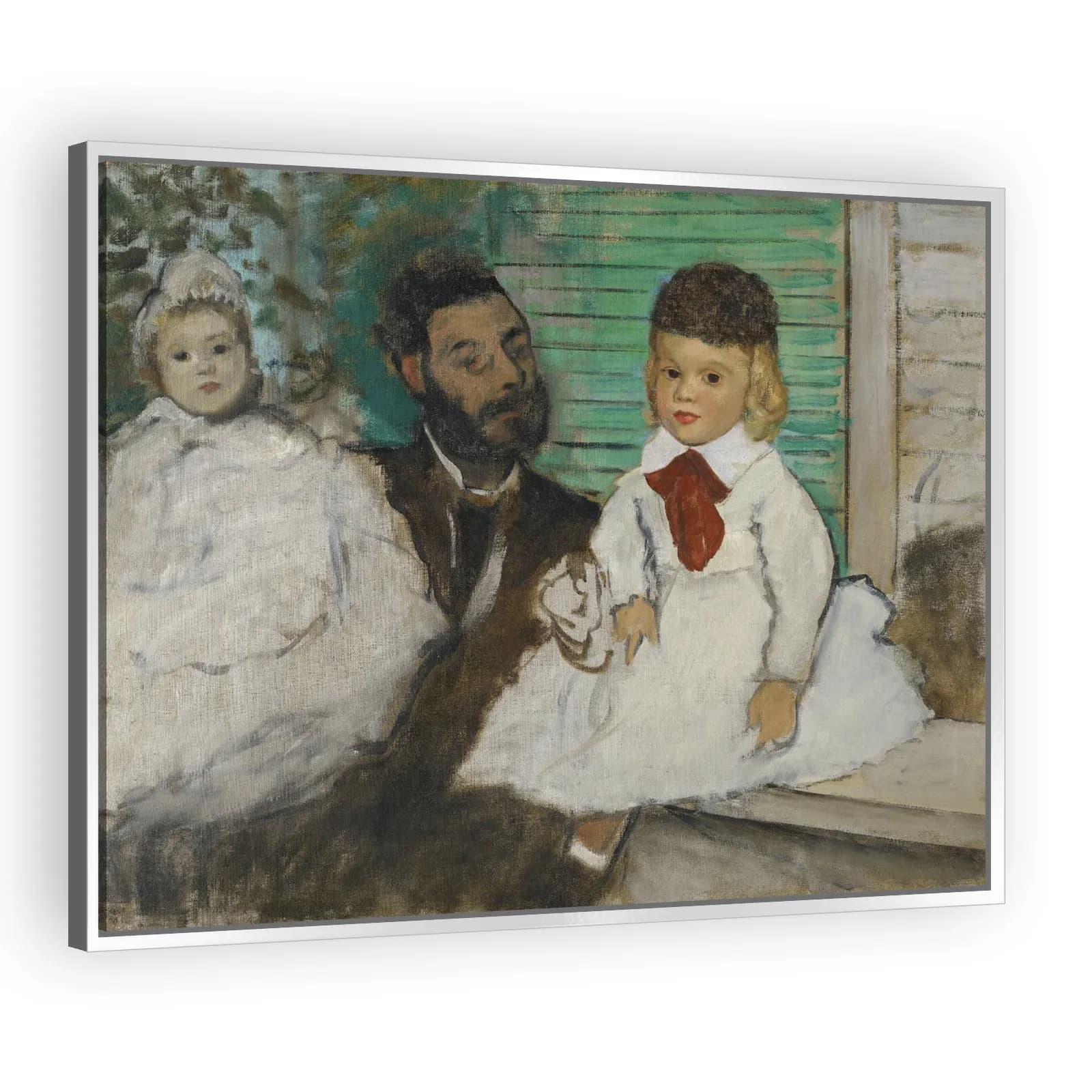 Count Lepic and His Daughters by Edgar Degas - view 4 thumbnail